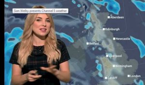 Sian Welby, la miss météo qui met le feu à la télé britannique (Vidéo)