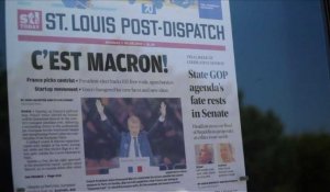 A Washington, les Américains saluent la victoire d'E. Macron