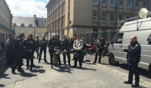 Manifestation motards 