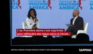 Michelle Obama attaque Donald Trump et son administration (vidéo)