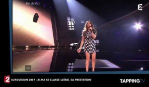 Eurovision 2017 : Alma se classe 12ème, revivez la prestation de la Française (Vidéo)