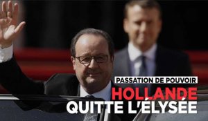 François Hollande quitte l'Élysée