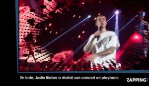 Justin Bieber déçoit ses fans en chantant en playback lors d'un concert en Inde (vidéo)