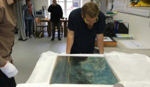 Une toile de Courbet passe aux rayons X à La Fabrique de patrimoines 