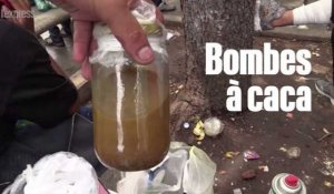 Les "bombes à excréments", nouvelle arme des manifestants au Venezuela