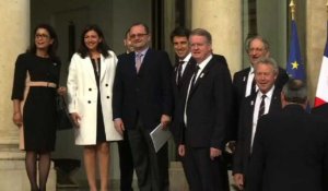 Paris 2024: Emmanuel Macron reçoit les membres du CIO à l'Elysée