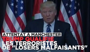 "Les terroristes sont des losers malfaisants" : Trump sur les attaques à Manchester