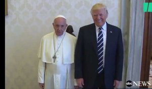 Donald Trump : Les premières images de sa rencontre avec le pape François au Vatican (vidéo)