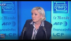 Marine Le Pen demande à Richard Ferrand de "poser sa démission" (vidéo)
