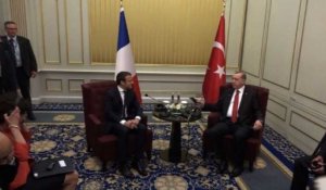 Bruxelles: rencontre entre Macron et Erdogan