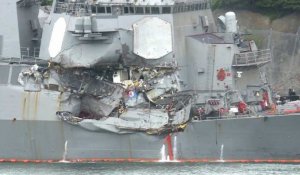 Japon: 7 marins retrouvés morts dans le destroyer inondé