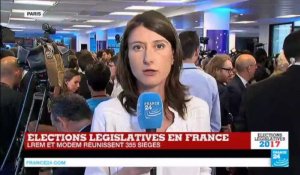Législatives en France : "Une pointe de déception chez La République En Marche!"