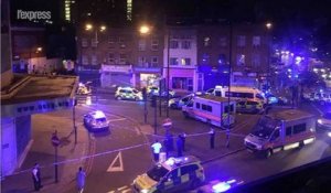 Londres: une camionnette fauche des piétons près d'une mosquée