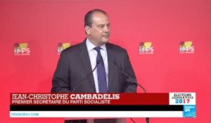 REPLAY - Jean-Christophe Cambadélis démissione de la tête du Parti socialiste