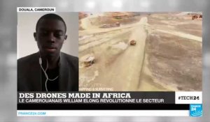 L'Afrique une "terre de Drones" : Wiliam Elong est fondateur de Drone Africa