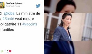 La ministre de la santé envisage de rendre onze vaccins obligatoires