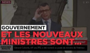L'annonce de la nomination des ministres du premier gouvernement de l'ère Macron