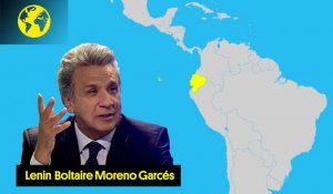 Lenin Moreno, le nouveau président de l'Équateur