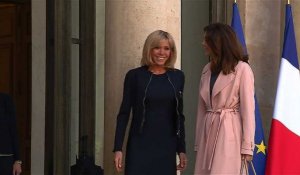 Premier événement officiel pour Brigitte Macron à l'Elysée