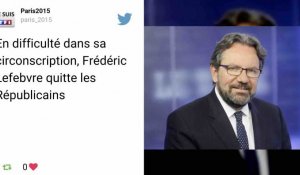 Frédéric Lefebvre quitte Les Républicains