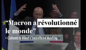 Collomb le dévot s'emballe : "Macron a révolutionné le monde"