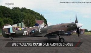 Spectaculaire crash d'un avion en Meurthe-et-Moselle