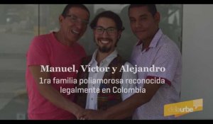 Colombie : Le premier mariage homosexuel à trois vient d'être célébré (vidéo)
