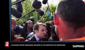 Emmanuel Macron : ses réponses aux employés de Whirlpool en colère (vidéo)
