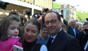 La Corrèze indulgente pour F. Hollande, attend son retour