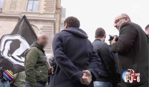Un journaliste insulté par un fasciste au meeting de Jean-Marie Le Pen ! - ZAPPING ACTU DU 02/05/2017
