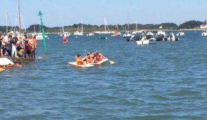 Course de baignoire à Sarzeau 