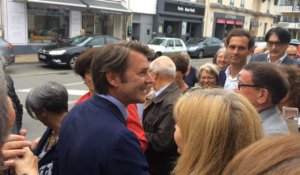 Francois Baroin soutient le candidat Franck Louvrier 