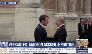 La rencontre entre Poutine et Macron à Versaille ! - ZAPPING ACTU DU 29/05/2017