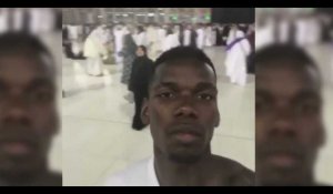 Paul Pogba célèbre le début du Ramadan à la Mecque (Vidéo)
