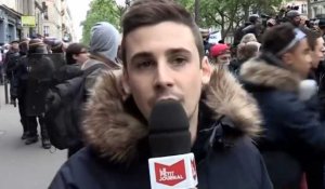 Le Petit Journal : un policier frappe un journaliste durant la manifestation anti-Macron (Vidéo)