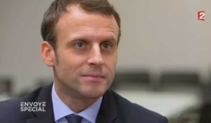 Emmanuel Macron remercie ceux qui se sont moqué de son discours hurlé dans Envoyé spécial (Vidéo)