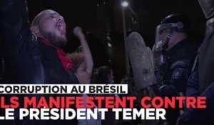 Brésil : plusieurs milliers de personnes manifestent contre le président Temer