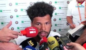 Roland-Garros 2017 - Jo-Wilfried Tsonga : "Je prends cette défaite avec philosophie"