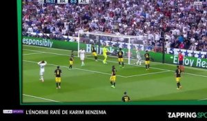 Zap Sport 3 mai : Karim Benzema rate l'immanquable face à l'Atlético Madrid (vidéo)