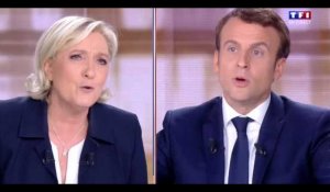 Le Débat : Emmanuel Macron revient sur le casier judiciaire de Marine Le Pen (Vidéo)