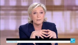 LE DÉBAT - M.Le Pen : "Je suis la candidate du pouvoir d'achat, vous M. Macron vous êtes le candidat du pouvoir d'acheter"