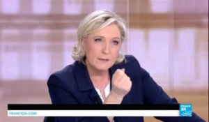 LE DÉBAT - Marine Le Pen accuse Emmanuel Macron de "complaisance pour le fondamentalisme islamique"