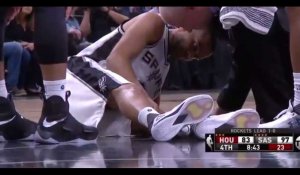 NBA : Les images chocs de la blessure de Tony Parker (Vidéo)