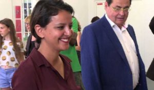 Législatives : N. Vallaud-Belkacem a voté à Villeurbanne