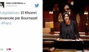 Législatives : Myriam El Khomri devancée par Pierre-Yves Bournazel