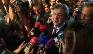 Mélenchon : "le PS a été écarté par les électeurs, pas par moi"