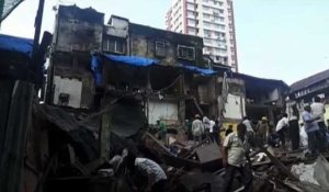 Inde: un immeuble s'effondre à Bombay, 40 personnes recherchées