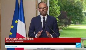 REPLAY - Réforme du Travail : Les explications du Premier ministre Edouard Philippe