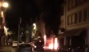 Incendie à Lorient