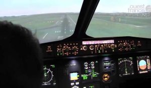 Aviasim simulateur de vol d'un A320 à Rennes
